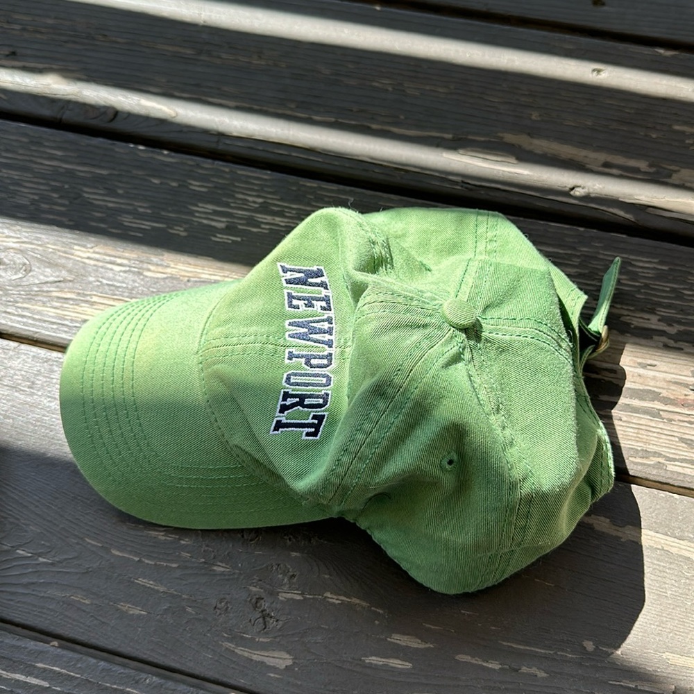 Cuffs brand green vintage Newport, RH hat, dad hat, cap